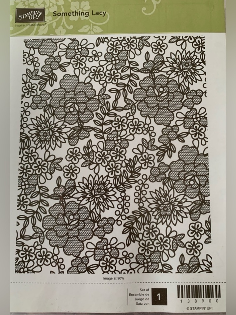 Stampin' Up! Something Lacy